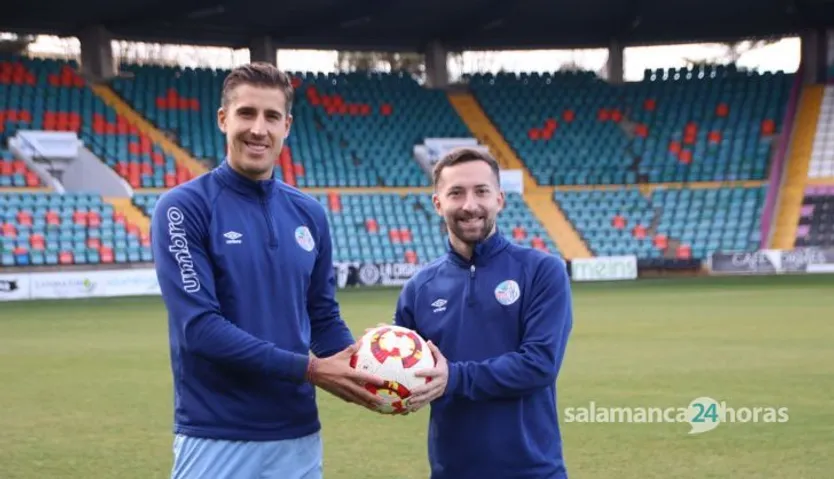 Carlos Parra y Villapalos, nuevos fichajes del Salamanca CF UDS
