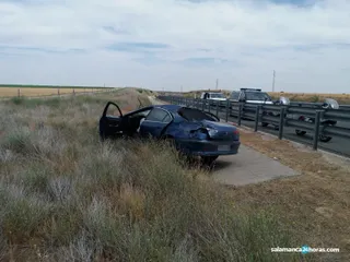 Salida de vía en Ventosa del Río Almar 2