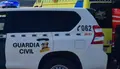 Ambulancia y Guardia Civil. Foto de archivo