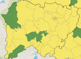 Mapa zonas verdes