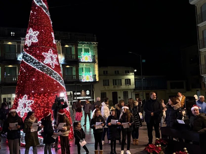 Encendido de las luces de Navidad de Guijuelo
