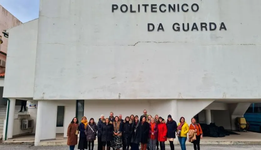 Participantes de las diferentes instituciones que asistieron al seminario en Guarda (Portugal)