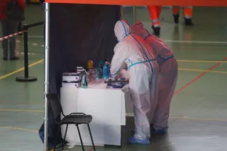 Inicio de las pruebas del coronavirus por el cribado masivo en la Universidad de Salamanca