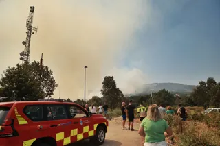 Confinada preventivamente la población de la Alberca por el Incendio de Índice de Gravedad 2 | José Vicente