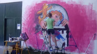 Segundo certamen de pintura mural en Rágama