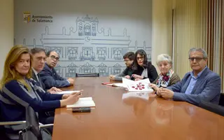 Ganemos Salamanca reuinón Carbayo