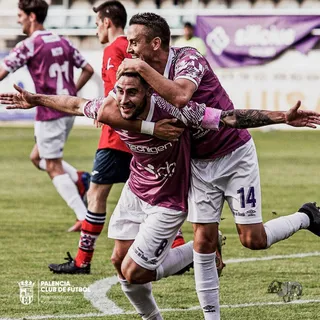 Chopi y Garban en el Palencia / FOTO: Palencia CF