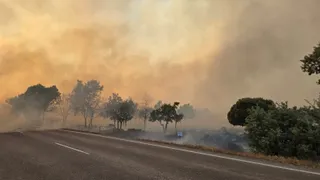Incendio Cipérez el 15 de agosto de 2025 | Andrea Mateos