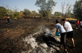 Así ha sido el incendio de Morasverdes | Vicente/ICAL