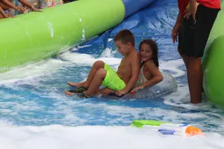 Juegos de agua en Villamayor