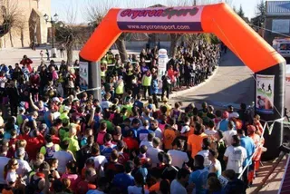 Imagen de la salida de una de las carreras celebradas en Paradinas