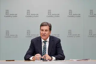 Carlos Carriedo, consejero de Economía y Hacienda. ICAL