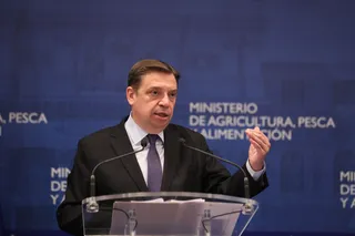 El ministro de Agricultura, Pesca y Alimentación, Luis Planas