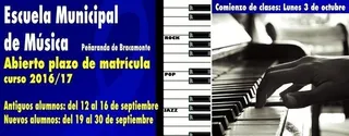 La Escuela Municipal de Música, preparada para "dar la nota otro año más