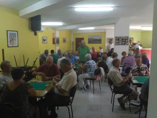 Teatro y hogar del jubilado en Pereña de la Ribera