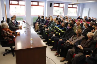 Carlos García Carbayo, participa en el acto institucional con motivo de la festividad de San Juan de Dios junto con Miguel Rodríguez