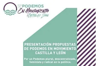 Podemos en Movimiento presenta su candidatura para la Asamblea de Castilla y León