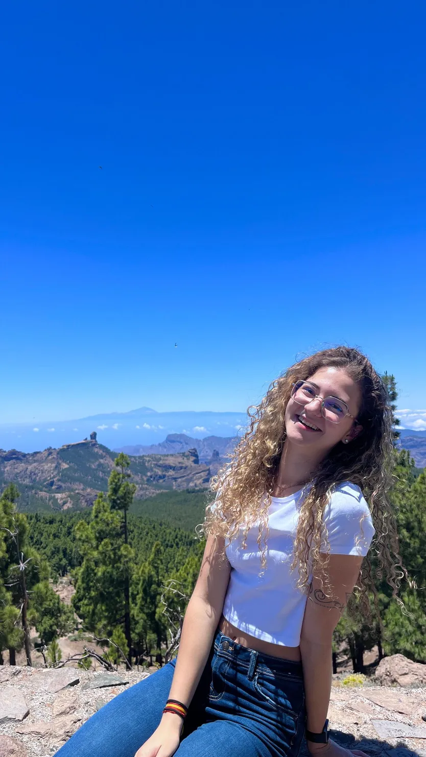 Gisela en su Gran Canaria natal