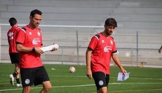 Gabri de Aller, junto a Dani Mori | FOTO SALAMANCA24HORAS.COM