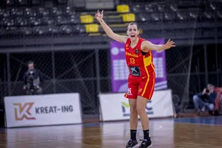 Andrea Vilaró con la Selección | FOTO ANEVADOP
