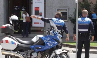 Atraco en la avenida de Lasalle