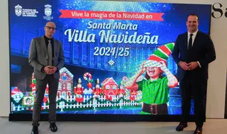 Villa navideña Santa Marta