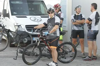 Mercedes bike tour