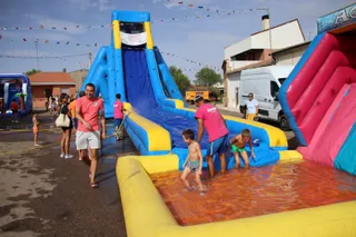Toboganes de agua en La Vellés