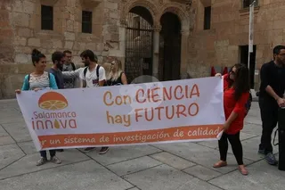 Protesta en la usal