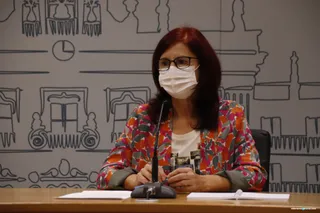 Carmen Díez critica la reforma de la calle Álvaro Gil