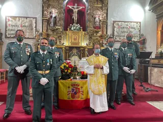 Celebración del Pilar en San Pedro de Rozados