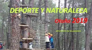 Cartel Deporte y Naturaleza Otoño 2019