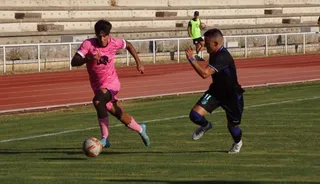 Marcos Báez, ante el Atlético B | FOTO SALAMANCA24HORAS.COM