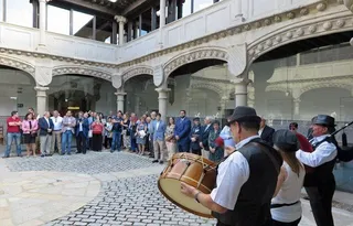 El artista gallego Diego de Giráldez recibe un homenaje en Ávila
