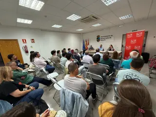 Foto. Reunión Monterrubio