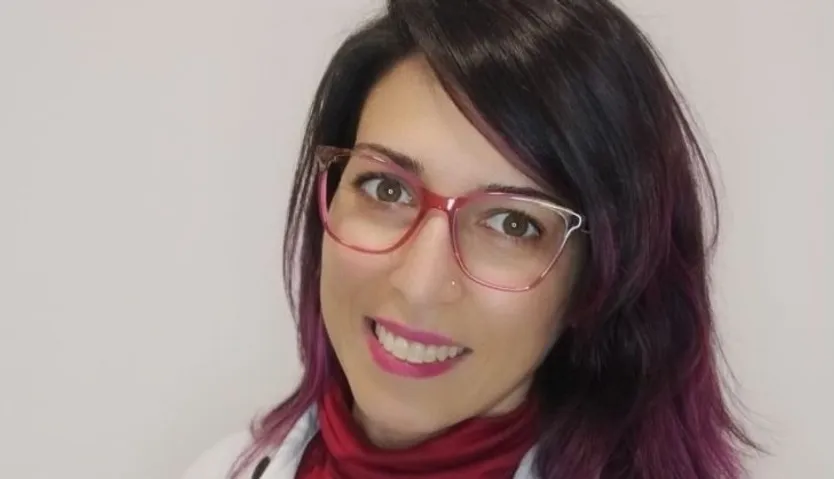 Estefanía García, delegada del Colegio de Ópticos en Salamanca