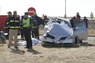 Accidente mortal en Cantalapiedra