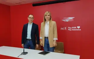 David Serrada y Patricia Martín
