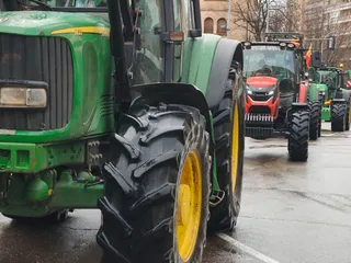 Imágenes la marcha con tractores en Salamanca en protesta contra Mercosur | Anass Álvarez
