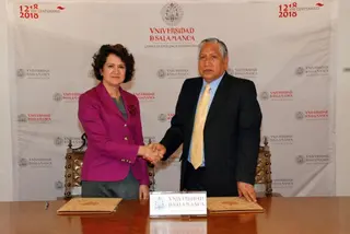 La USAL y la Academia de la Magistratura de Perú fomentarán la cooperación académica en materias legales