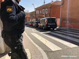 Imagen de archivo de una Intervención policial en Pizarrales