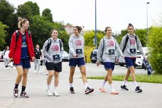 Silvia Domínguez, durante la concentración de la Selección | FOTO BALONCESTO ESP