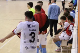 Dani Martín, jugador del Salamanca Fútbol Sala