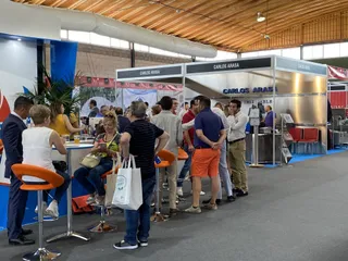 Asistentes a la Feria de la Industria Cárnica de Guijuelo 2022