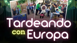 Cartel Tardeando con Europa | PLANB