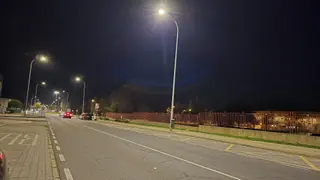 Incidencia en el alumbrado público de la avenida de Lasalle