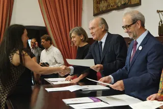 La Universidad de Salamanca entrega las becas internacionales a 155 estudiantes de España y América Latina
