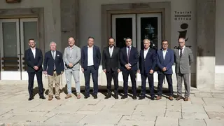 Presentación de la Feria Ecoraya en Vilar Formoso