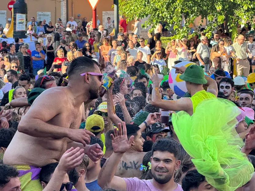 Chupinazo fiestas de Santa Marta del Tormes