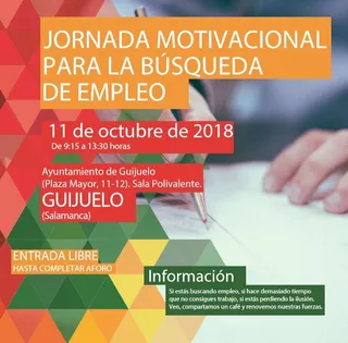 Guijuelo cartel jornada empleo